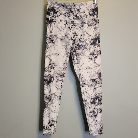 Balance Collection Marble Print Full Length Leggings Size L - Picture 4 of 6